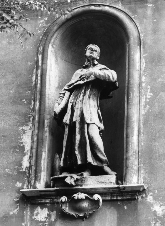 San Bonaventura (statua) - ambito romano (prima met&agrave; sec. XVIII)